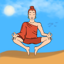 Floating guy #35