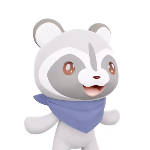3D LEELEE-2nd-Raccoon-#00810