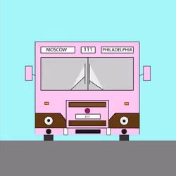 NFT Bus from Moscow #111 Philadelphia