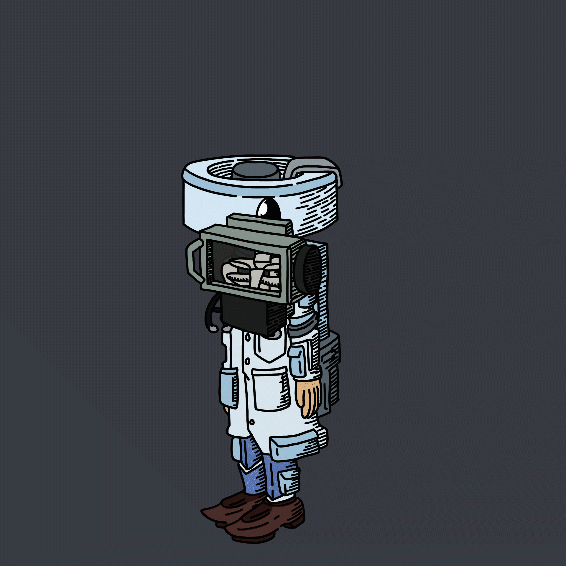 Radiologist one eyed guy #00058