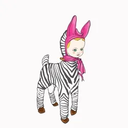 zebra Pinata