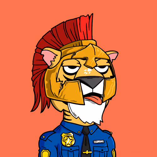 Grouchy Tiger Social Club #4765