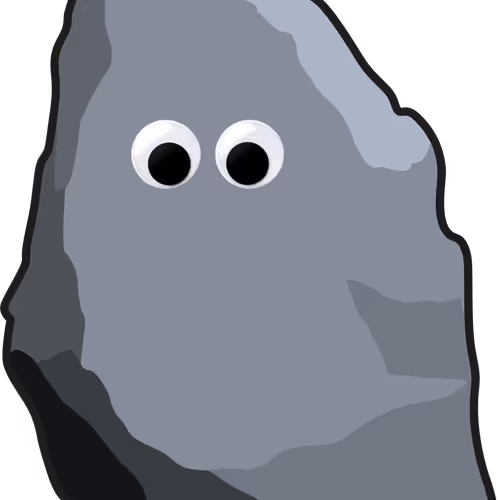 Ether Rock With Googly Eyes Y4eoQcMK3o