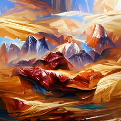 Rustic Mountainscape