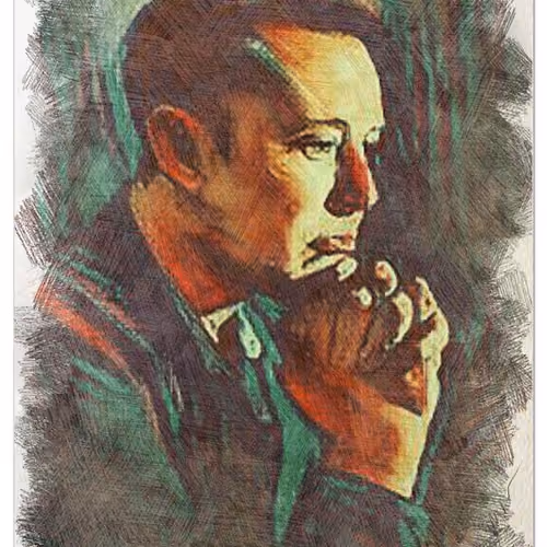 ColorArt Elon Musk