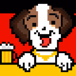 Happy German Dog #100