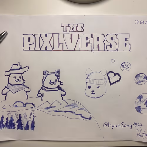 First ever Whitelist, thanks The Pixlverse <3
