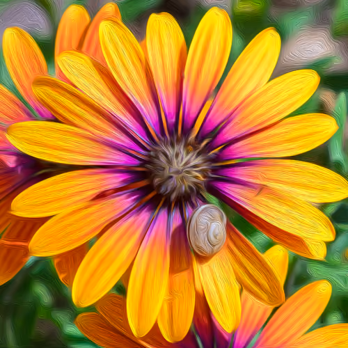 Abstract flower 