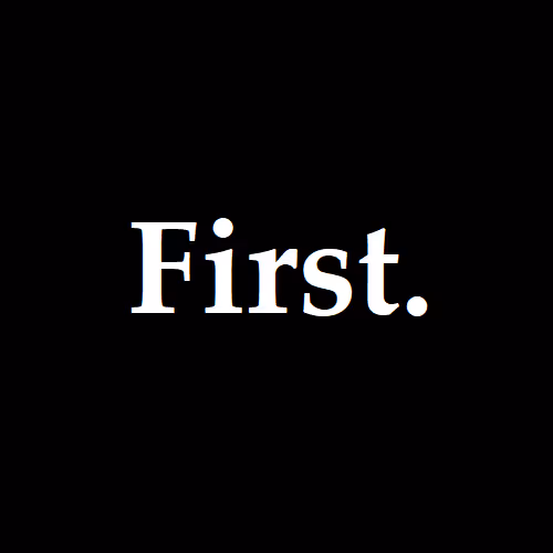 The First