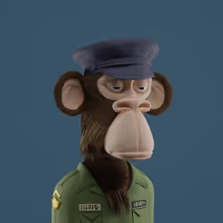 3D Bored Ape Club #280
