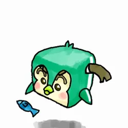 Peggy Green Penguin