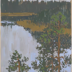 Orange Pines - version 2