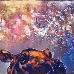 Never Be Like You Peeking Hippo
