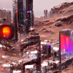Neon Mars