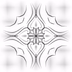 White Heart Flower