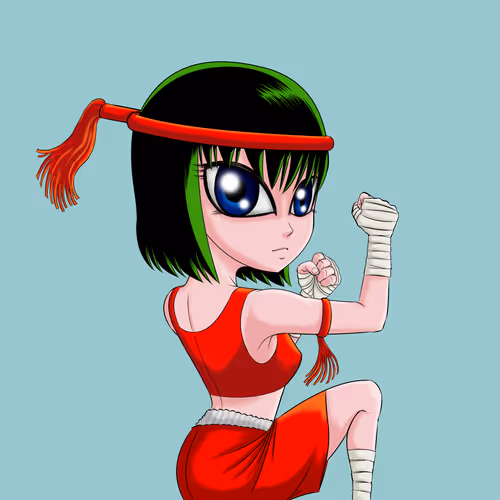 The Big Eye Girl