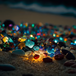 Uncut Gems on the Beach