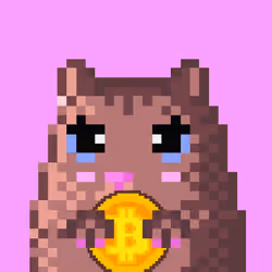 Cryptohamster #4  girl  - bitcoin brilliant edition :*