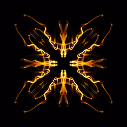 Abstract flame art | 04 | by Yarchy.