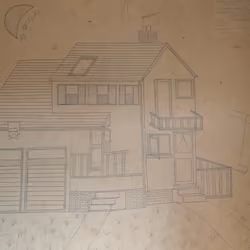 OlD HoUsE DrAwInG
