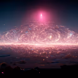 Medusa Merger Galaxy Pink Unreal Engine