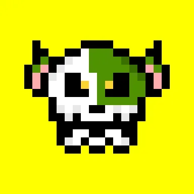 Kawaii SKULL #6785