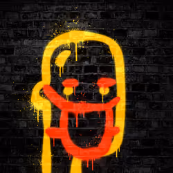 Neon Graffiti Punk #28
