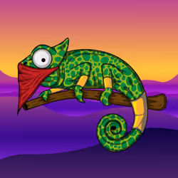Suspicious Chameleon #1497