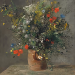 Auguste Renoir, Flowers in a Vase, c. 1866