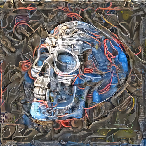 AI Dreams - Skull #186