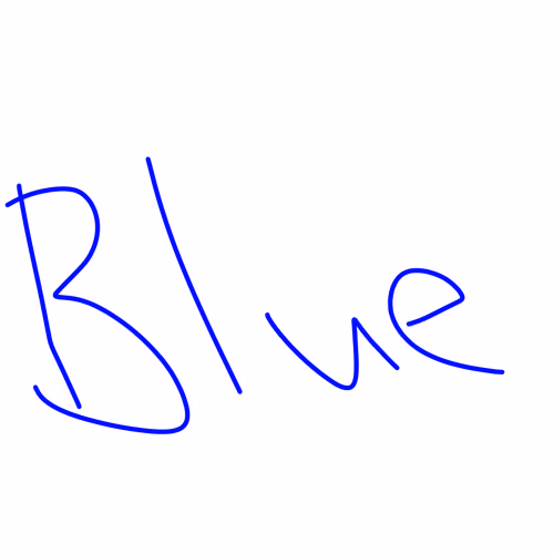 Blue Color test 