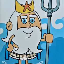 Poseidon , God of the seas, water, storms, hurricanes, earthquakes and horses.