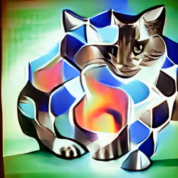 Vasarely's Cat
