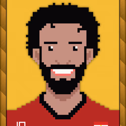 Mohammed Salah • The Pharaoh • Gold Card (UNIQUE)
