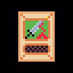Common Warrior Sword Card