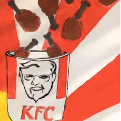 Chicken Bucket Sunrise