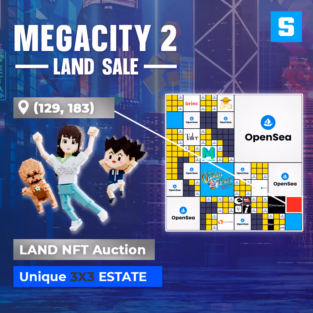 Mega City 2 LAND Sale - 3x3 Estate S [129,183]