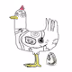 Sick hen #024 S