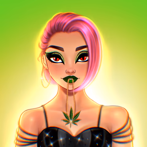 Glowing Girl #139 