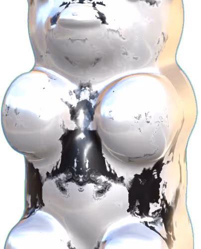  Rorschach Trip Gummy Bear #092