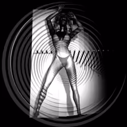 Deranged circles 007- BW sketch series