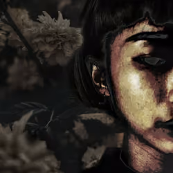 Girl in the dark
