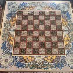 Isfahan blue gold