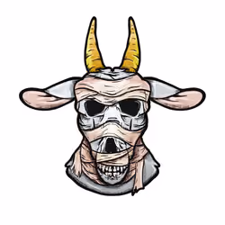 CryptoGOAT #043 "Mummy GOAT"