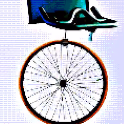 Abstract wheel of life