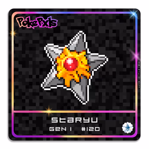 PXL STARYU [PokePxls #120] [4/10]