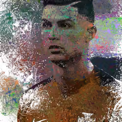 Blur art #15 - Cristiano Ronaldo