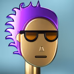 3D Chrome Punk #0738