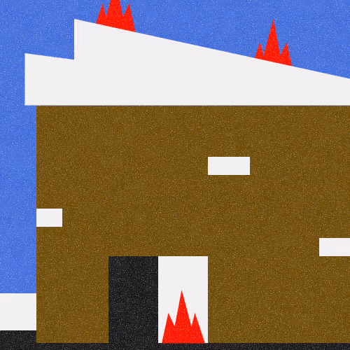 Burning Snow #6