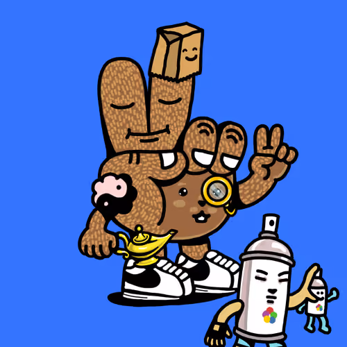 PEACE RABBIT #6162